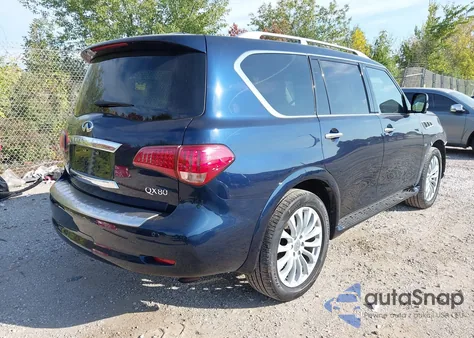 2015 Infiniti Qx80 from USA, damaged, VIN JN8AZ2NEXF9083875